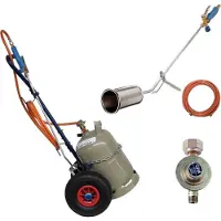 CFH Complete set GV900 onkruidbrander + DR114 regelaar + GT89 trolley