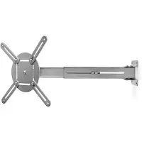 Nedis Projectorbeugel | Full Motion | 10 kg | Zilver | 1 stuks - PJWM100GY