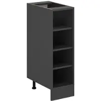 Vicco R-Line Keukenrek – 25 cm zonder werkblad Antraciet
