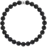Steel & Barnett - Kralenarmband Heren - Onyx - Maat L