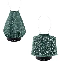 Lumiz Solar Tafellamp Honopu Beach Set - Tuinverlichting - Zonne energie - Oplaadbaar - inclusief 2 metalen small ringen - Groen
