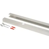 Plieger set ophangprofielen voor spiegels tot 17,5kg met schakelaar