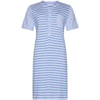 Pastunette nachthemd blauw/wit female | Maat: 4XL
