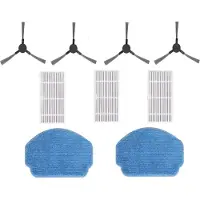 Airson X1 Pro Clean Robotstofzuiger Onderhoudskit - Extra Borstels en Dweil