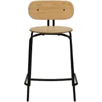 UMAGE Curious barkruk 65 cm Eiken-zwart