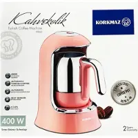 Korkmaz Kahvekolik - Koffiezetapparaat - Pink
