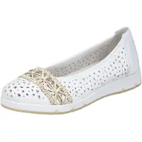 Rieker Ballerina wit