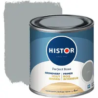 Histor Perfect Base Grondverf Hout Binnen Grijs 250ml