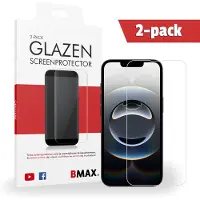 BMAX 2-pack iPhone 16e Glazen Screenprotector
