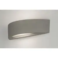 Lumidora Wandlamp 72421 - Voor binnen - BRONX - E14 - Betongrijs - Beton