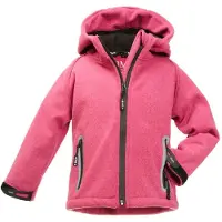 BMS Softknit hoodie voor kinderen, roze