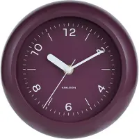 Karlsson wandklok slope dark mauve- Ø20cm