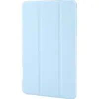 Mobigear Tablethoes geschikt voor Samsung Galaxy Tab A9 (2023) Hoes TPU,Kunstleer | Tri-Fold Gel Bookcase - Blauw