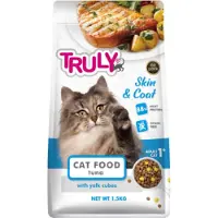 Truly - Kattenvoer Droogvoer - Tonijn - Huid & Vacht - 1,5 kg - Graanvrij