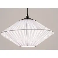 Lumidora Hanglamp 74157 - MODENA - E27 - Wit - Textiel - ⌀ 40 cm