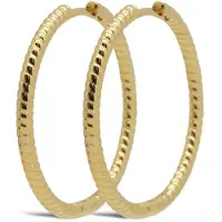 Karma - H444GP - Tilly Twist Hoops - Oorbellen - 19 MM