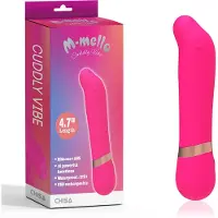 CHISA M- Mello - Cuddly Vibe - Siliconen Mini Vibrator - 12 cm - Roze