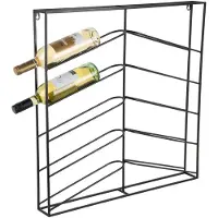 PT Living Wijnrek Cuadro Metal Matt Black