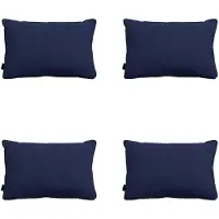 Madison sierkussen panama indigo ca. set van 4