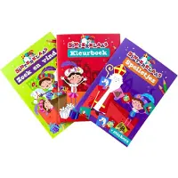 Wins-holland 3 Leuke Sinterklaas Boekjes - Kleuren, Spelletjes, Zoek en vind
