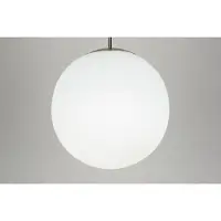 Lumidora Hanglamp 64884 - SNOW - E27 - Wit - Glas - ⌀ 40 cm