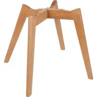 Molecule Practo Alfta Stoelpoten Hout Natuur - 42 x 50 x 45 cm