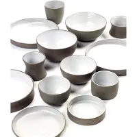 Serax kom rond M Dusk Deep Charcoal Grey, hoogte 55 mm, ø 115 mm