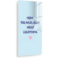 MuchoWow Moeder - Quote - Blauw
