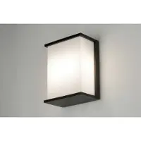 Lumidora Wandlamp 71917 - Voor buiten - CAMDEN - 2 Lichts - E27 - Zwart - Kunststof - Buitenlamp - Badkamerlamp - IP54