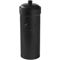 Bia Pasta Pastapot Mat Zwart – Keramiek (Steengoed) – Voorraadpot voor Pasta – Keuken Opbergpot – Matte Jars Collectie