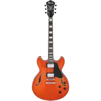 Ibanez AS73 Transparent Tangerine Flat