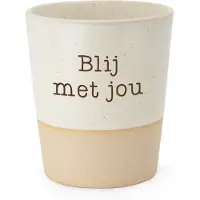 Miko Special Ceramics - Beker - Blij met jou