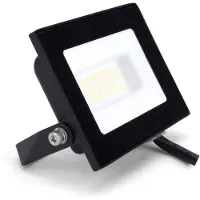 Integral LED Bouwlamp 20W 4000K Koel Wit 2000lm Zwart IP65 | Geen fitting | 20 watt | 25.000 Branduren
