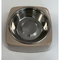 Sommerfield Voerbak -waterbak hond creme 18x18,7,5