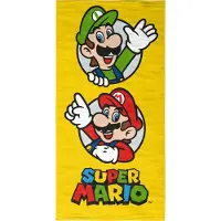 Konix Super Mario & Luigi - strandlaken - sneldrogend microvezel - 140x70cm