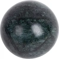 PT Living Decoratie Statue Ball Small Marble Dark Green