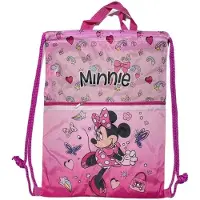 Minnie mouse Disney - Minnie - Mouse - Gymtas - Sporttas - 35x45Cm - Extra voorvak.