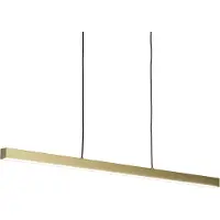Lumidora Hanglamp 74763 - LEV - Ingebouwd LED - 12.0 Watt - 900 Lumen - 3000 Kelvin - Goud - Messing (kleur) - Aluminium