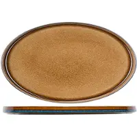 Cosy & Trendy Plat Bord Quintana Amber 35,5 x 23,5 cm (Set van 2)