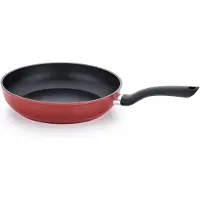 Fissler Cenit Red - Frituur/KoekenpanØ 24 cm) - Gecoate Aluminium Pannen - Geschikt voor Inductie