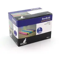 Kangaro bordkrijt - stofvrij - assorti kleuren - 100 stuks in doos - K-N100CD
