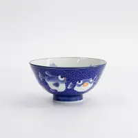 Tokyo Design Studio - Kawaii - Rijstkom - 11.3x5.8cm - 300ml - Kogelvis - Donkerblauw