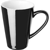 Olympia Cafe Latte Cup Zwart - 340ml 11.5fl Oz (pak van 12) - CU957