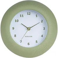 Karlsson Tender Rib Wandklok | Ø25cm | Tea groen