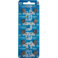 Renata – 387 MP CE – Knoopcel batterij – 10 stuks