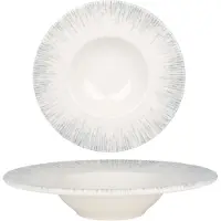 Bonna Pastabord iris porselein 24 cm (270cc) set van 2