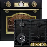 Kaiser - inbouwoven - EG 6345 Em - Gaskookplaat - KCG 6335 Em - inbouw gasoven - gas - 67L - 60cm -