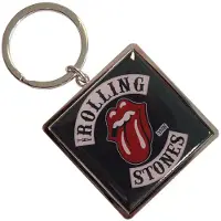 Rolling Stones The - Tour '78 Bordered Sleutelhanger - Zwart