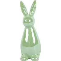 Countryfield Aurora Haas L groen - paasdecoratie H25.4cm