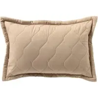 Dutch decor ROMEE - kussenhoes 40x60 cm - golfdessin - Irish Cream - beige - met rits - zonder binnenkussen